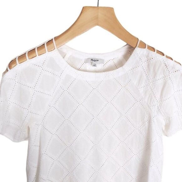 Madewell Embroidered Eyelet Blouse - Picture 4 of 4